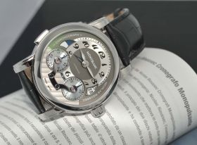 Mont Blanc, 43mm "Nicolas Rieussec Chronograph" Re.102337 automatic in Steel
